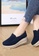 Twenty Eight Shoes navy Cow Suede Loafer Wedge VC3088 9BE05SH33C958BGS_3