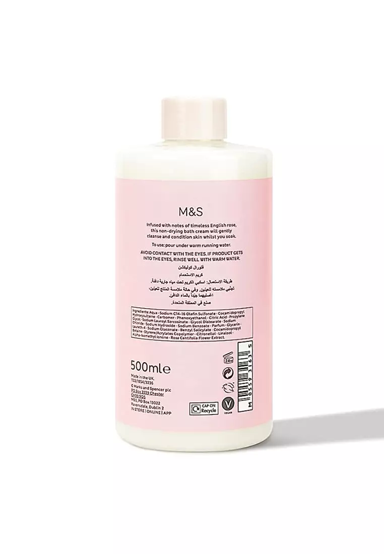 Marks & Spencer Rose Bath Cream 500ml