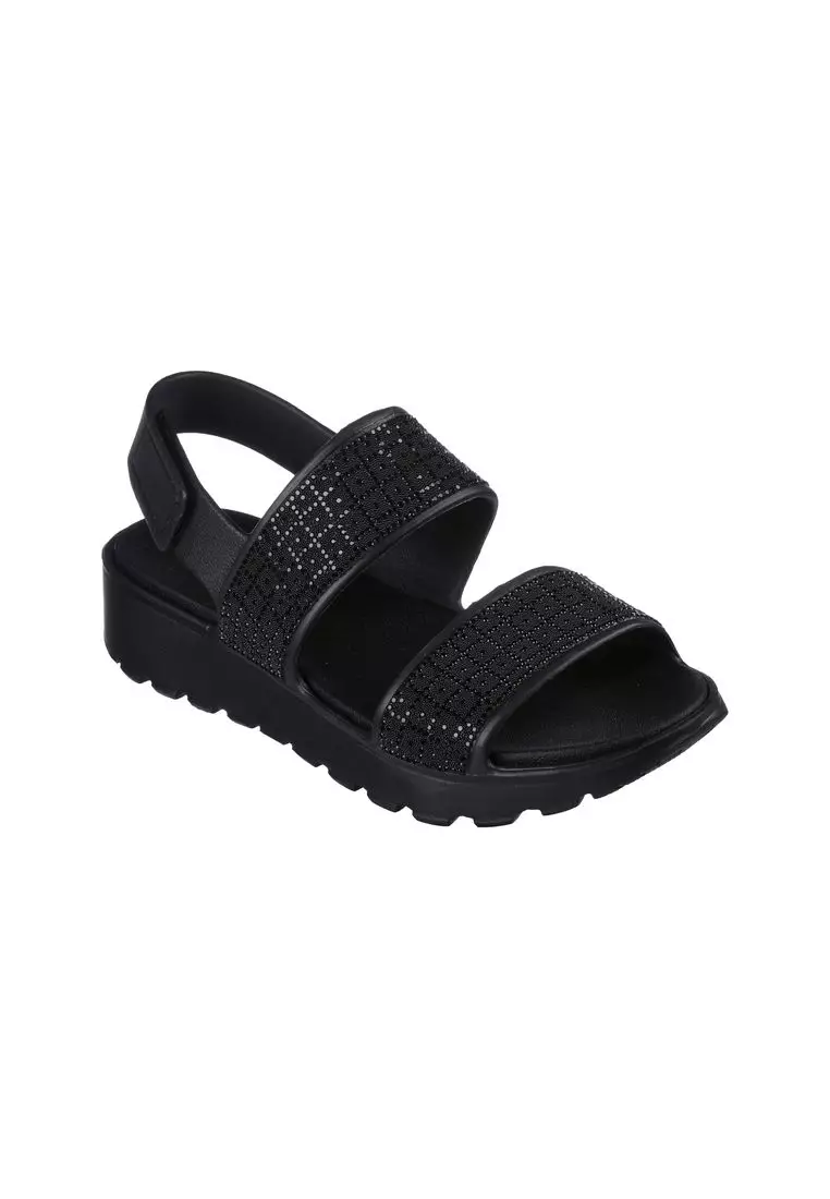 Discount on Skechers  shoes - SKU: Skechers Women's Footsteps - Glam Vibe Molded Double Strap Sling Back Sandal With Rhinestones