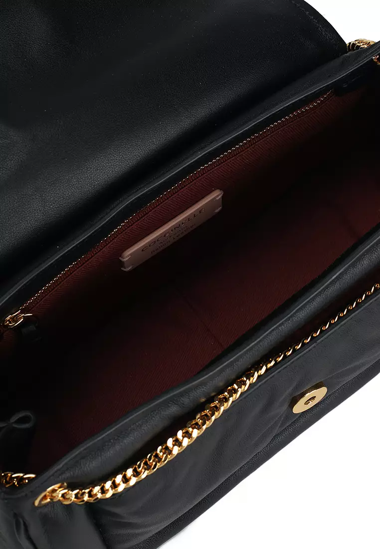 C-Me Fluffy Smooth Medium Shoulder Bag