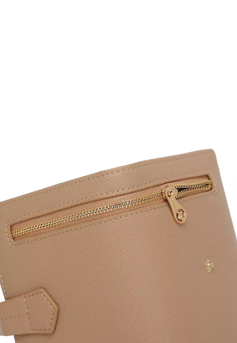 Women's Short Purse / Wallet - Beige