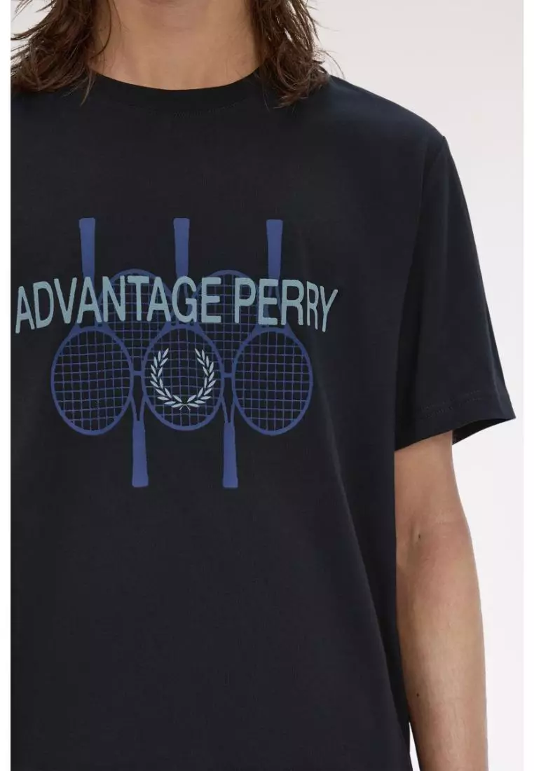 Fred Perry M1774 Advantage Perry T-Shirt (Black)