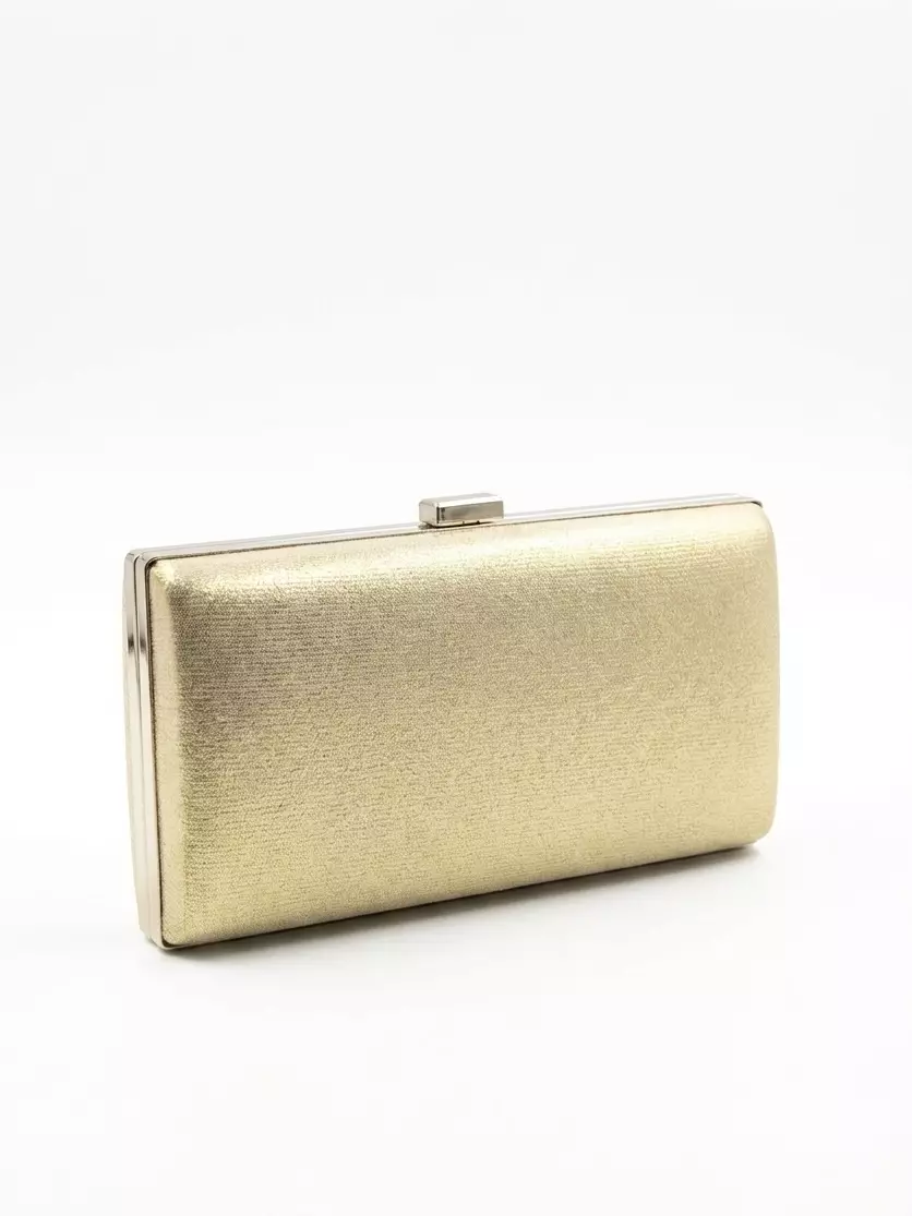 Vedlyn Keira Tas Pesta Wanita Clutch Pearl Stylish – Gold