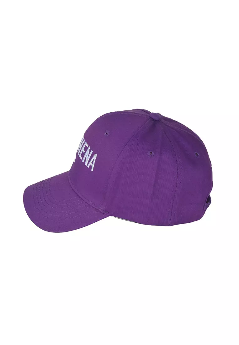 Paris embroidery "Large Logo" Cap in Purple