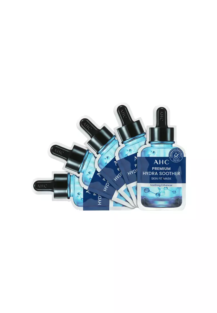 A.H.C Premium Hydra Soother Skin Fit Mask (5pcs)