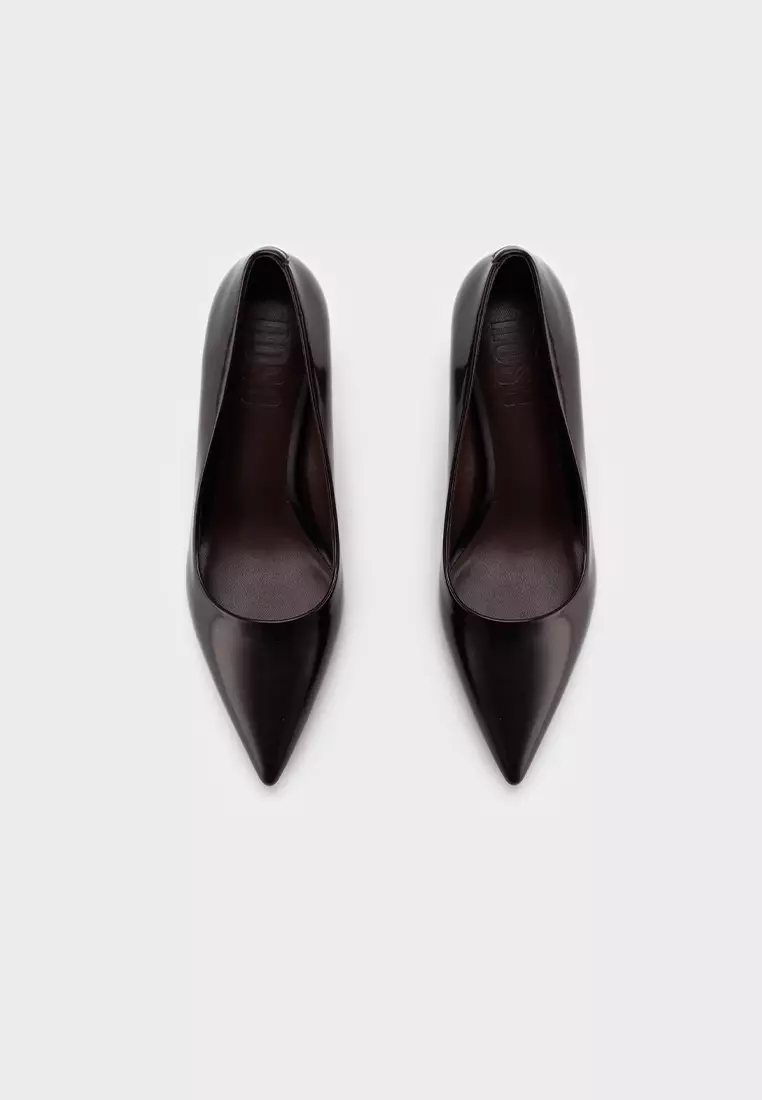 CLASSIC POINTED TOE MID HEEL PUMP