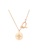Air Jewellery gold Luxurious North Pole And Sun Star Necklace In Rose Gold DE9E0AC73FE85FGS_1