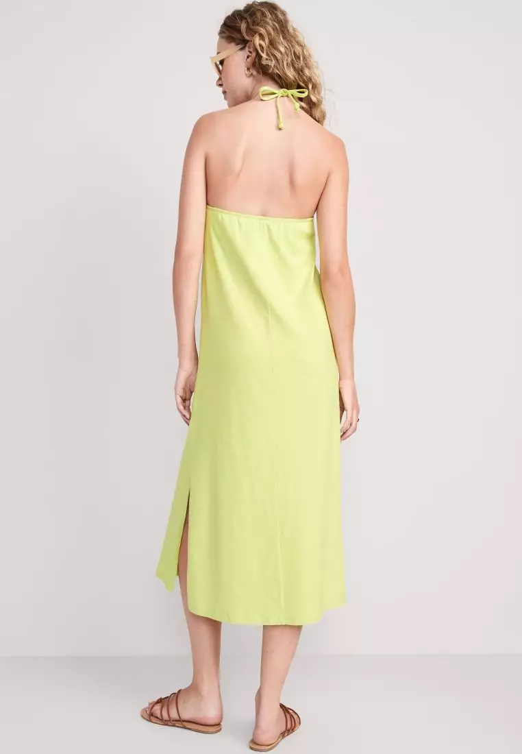 Tie-Back Maxi Slip Dress for Women