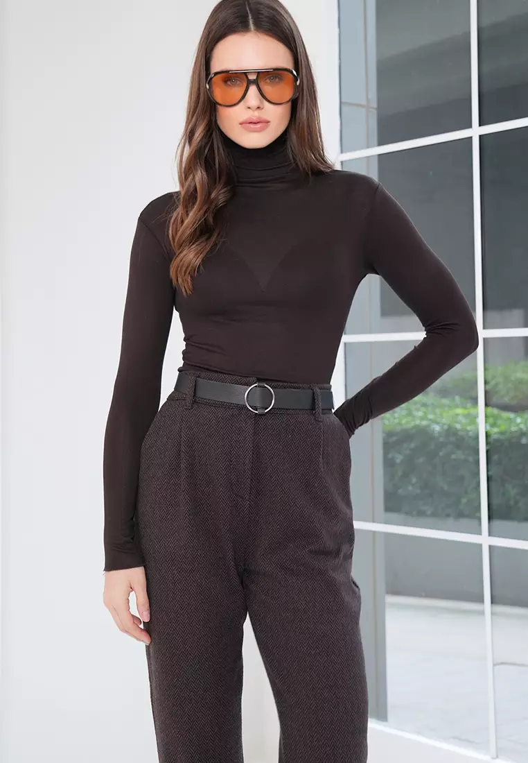 Turtleneck Cashmere Top