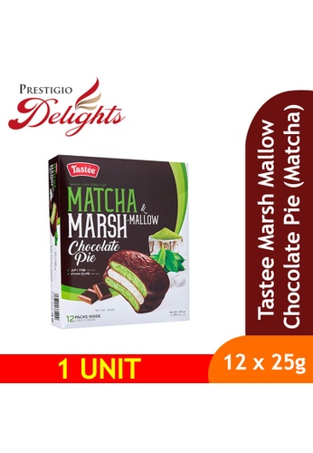 Prestigio Delights Tastee Marsh Mallow Chocolate Pie (Matcha) 300g E5715ES42E0A18GS_1