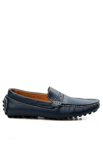 Twenty Eight Shoes blue Leather Loafers & Boat Shoes YY9009 3BC9DSHACA41EAGS_1