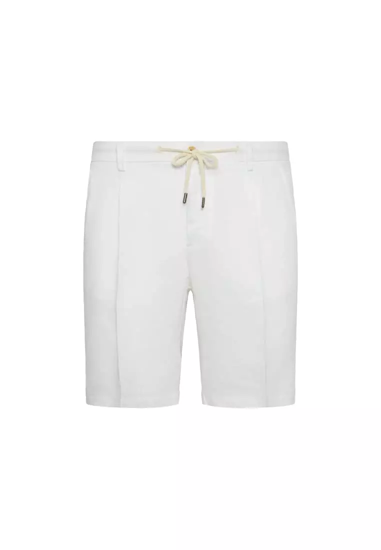 Ralph lauren mens hot sale white shorts