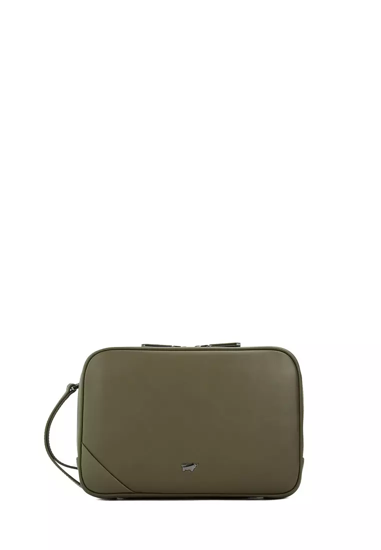 Braun Buffel Gallion Medium Clutch In Military Olive