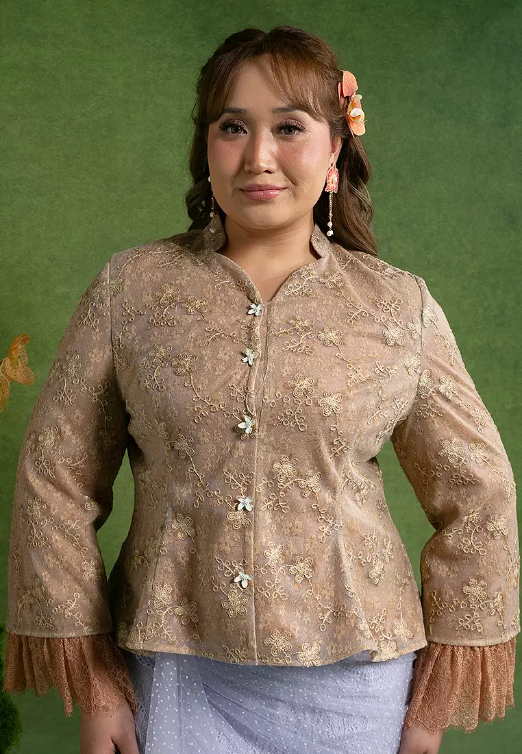 Lily Embroidered Kebaya Top