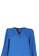 Anne Klein blue Split Neck Puff Sleeve Blouse D3A6FAA8DDE599GS_4