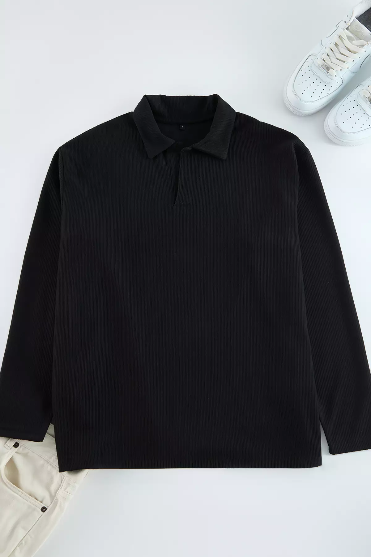 Long Sleeves Polo Shirt