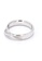 Vedantti white Vedantti 18K Mobius Slim Ring in White Gold A3178AC2546AA3GS_3