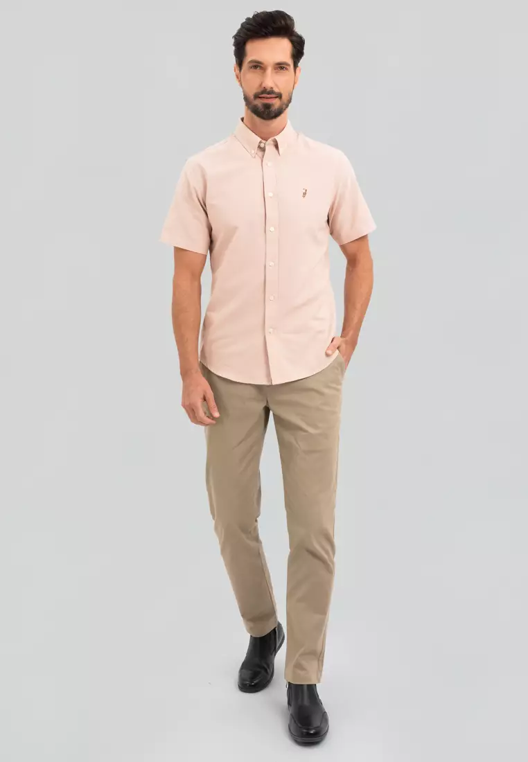 Polo Haus - Men’s Cotton Mix Signature Fit Short Sleeve MBSSVB008