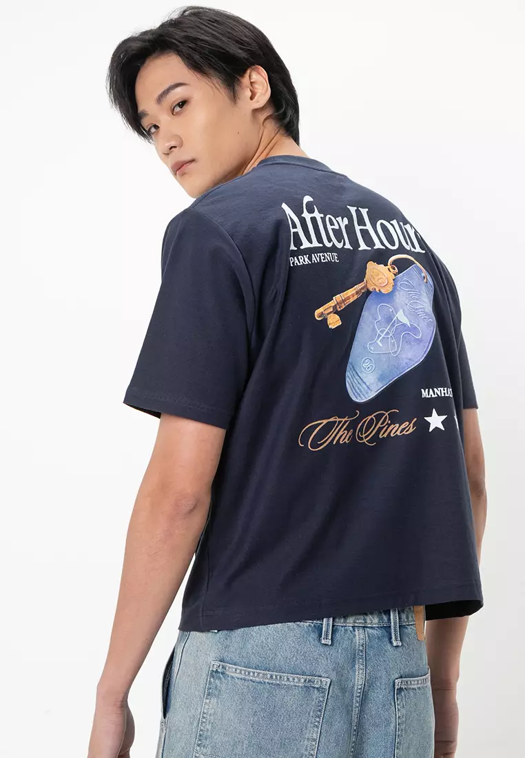 ★on&on★ Artwork Printed Short Tshirt NEW5XE351 CORNER PRINTING | Printstar 5.6 oz Heavyweight T-Shirt