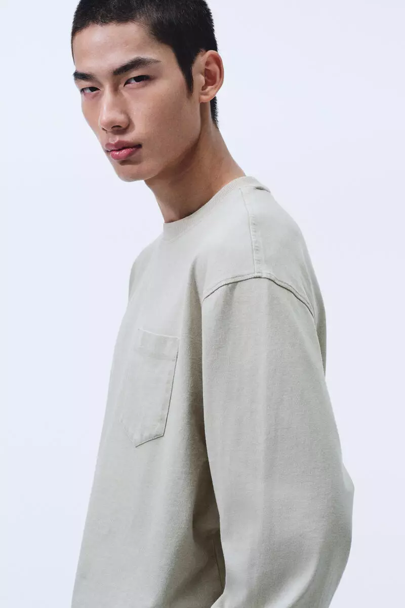 Loose Fit Long-sleeved top