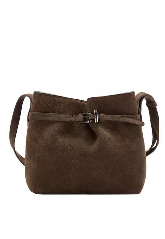 Suede Shoulder Bag