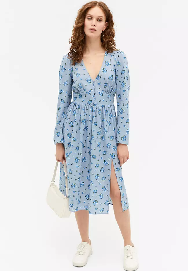 Monki v neck sales dress