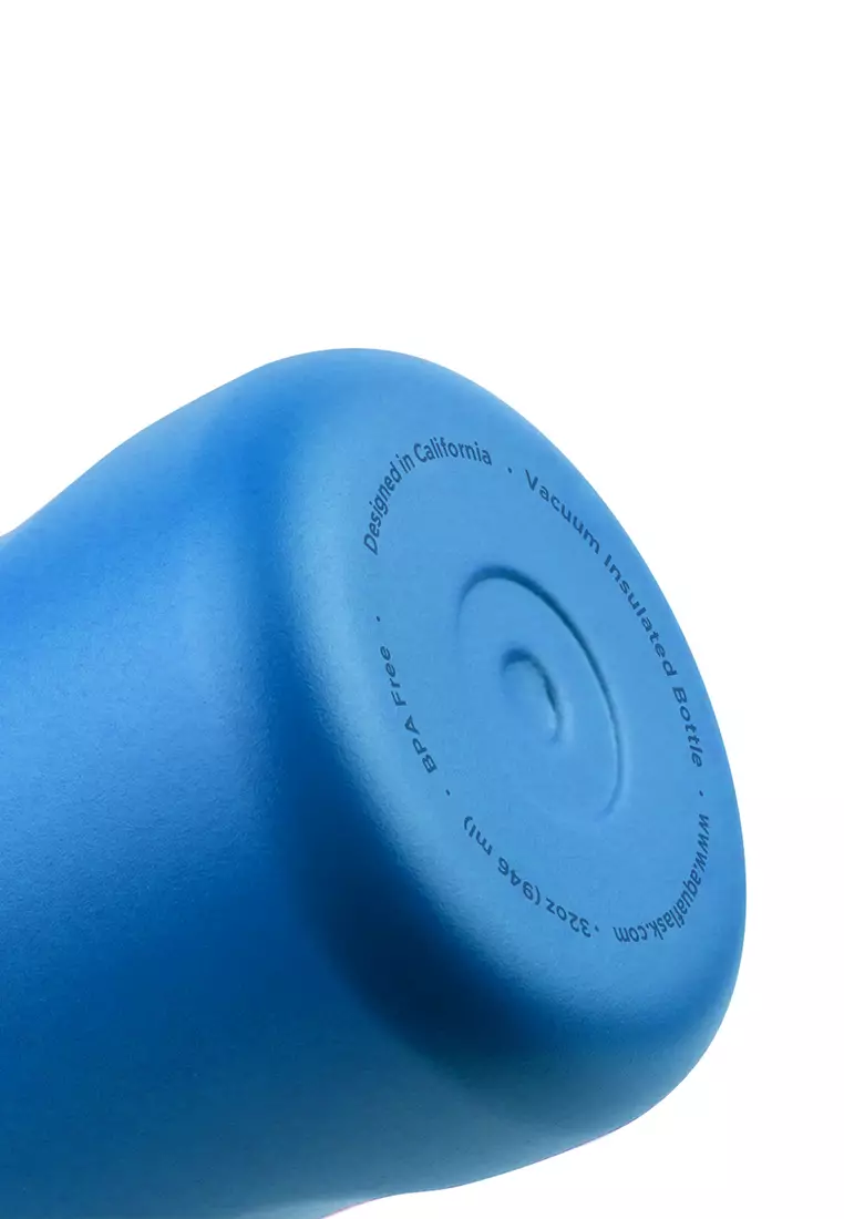 32oz Pacific Blue New Sports Lid Bottle Wide Mouth Vacuum Insulated Stainless Steel Drinking Water Bottle