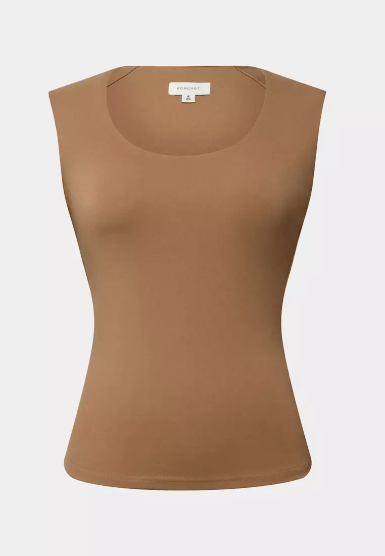 Soho Rounded Square Neck Top