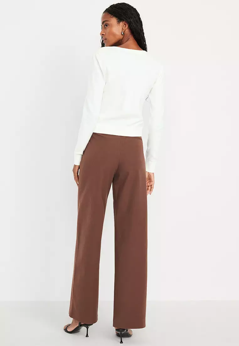 High-Waisted Pixie Super Wide-Leg Pants