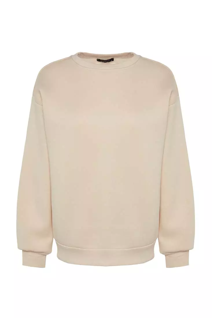 Oversized Fleece Inner Sweatshirt