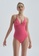DAGİ pink Fuchsia Swimsuit, Plain, Removable Padding, Beachwear for Women D32B3US0B859A6GS_1