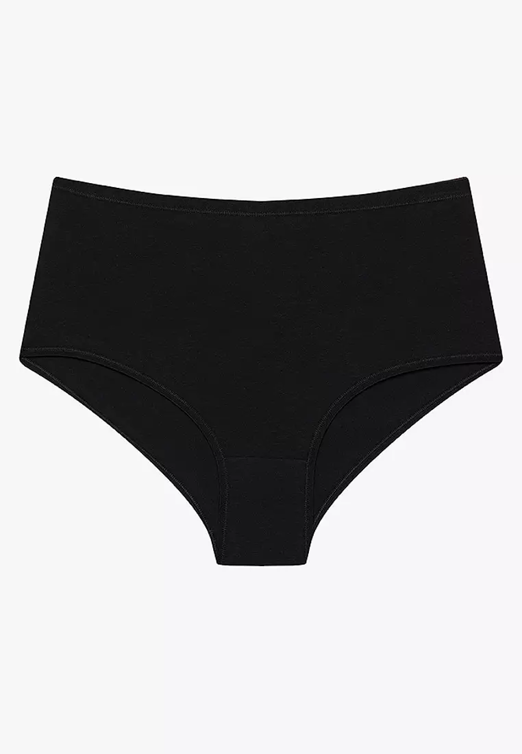 Cotton Highwaist 3-Pack Slip Panties