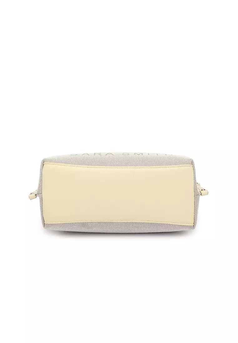 Women's Logo Top Handle Bag / Sling Bag / Crossbody Bag (Tas Selempang / Tas Tangan) - Kuning