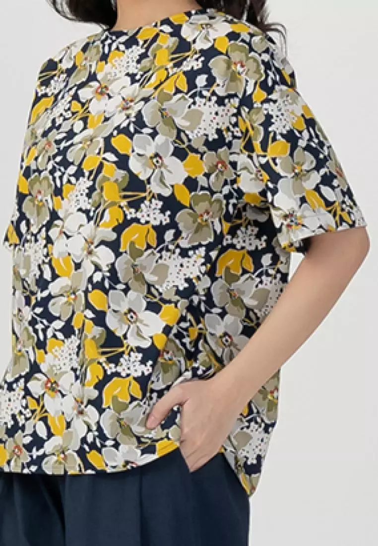 Point One Girl Blus Lengan Tiga Perempat Iandra main image 0