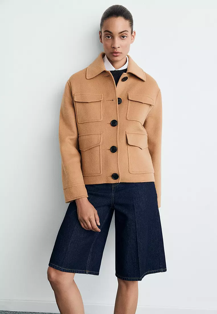 Wool Jacket With Pockets