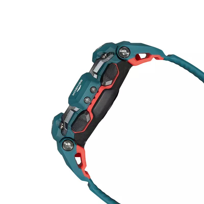 Jam Tangan Pria Casio G-Shock GBD-H2000-2DR G-Squad Tough Solar Black Digital Dial Blue Resin Band