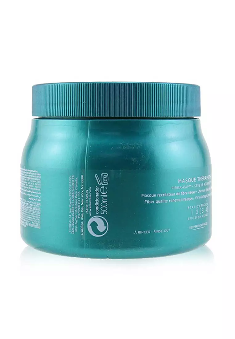 Kérastase - Resistance Masque Therapiste Fiber Quality Renewal Masque (For Very Damaged, Over-Processed Thick Hair) 500ml/16.9oz