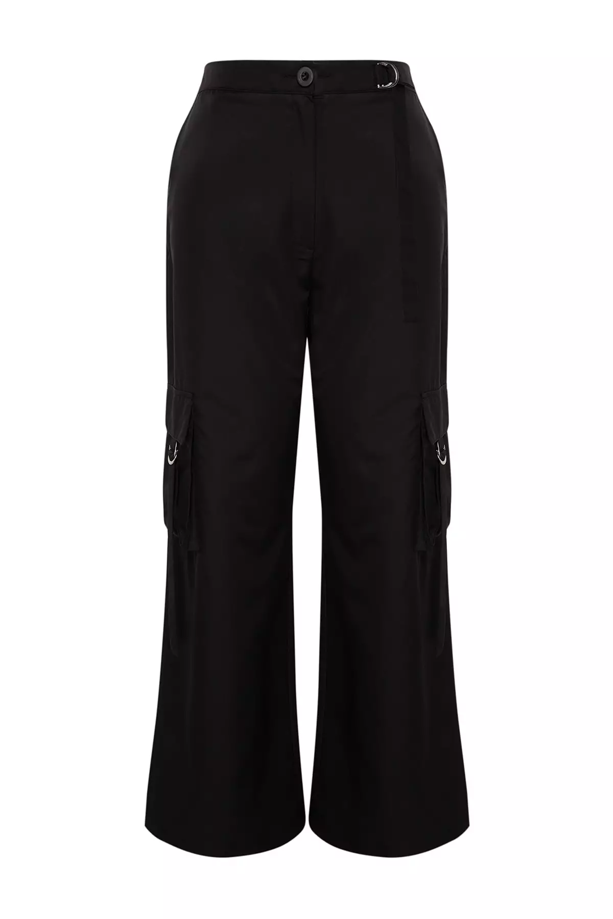Plus Size Wide Leg Parachute Pants
