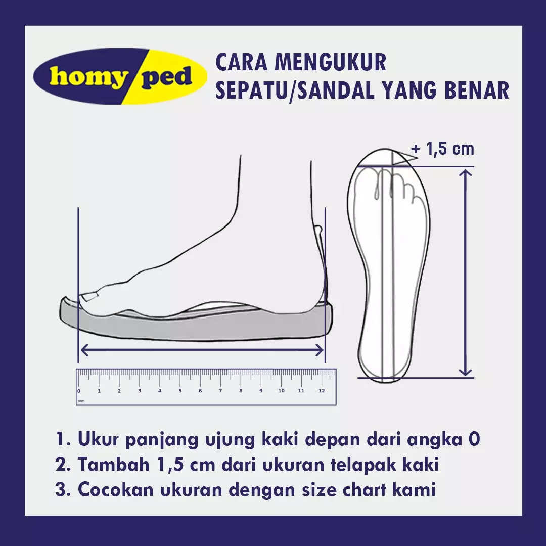 Homyped New San Jose 01 Sandal Slop Pria