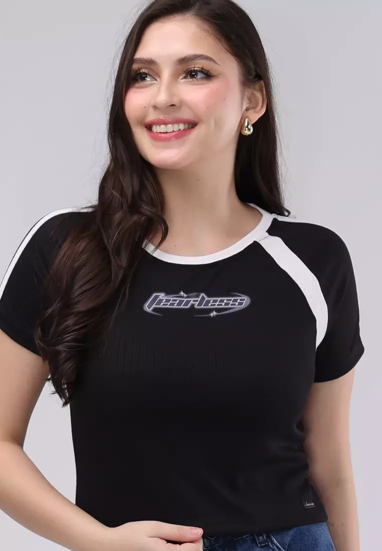 5x5 Rib Knits Short Sleeves Top