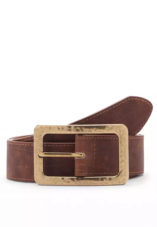 Square Buckle Belt