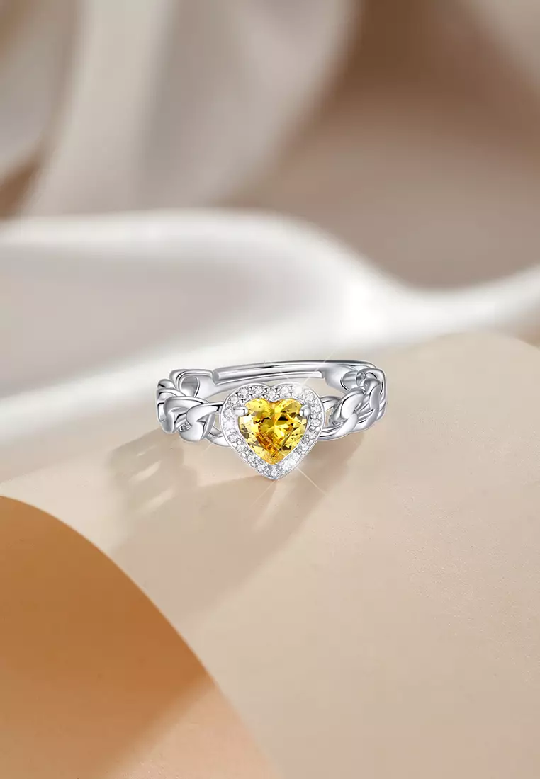 Cincin Wanita Korea Elegan Perhiasan Free Size Cincin Cewek Berlian Rings