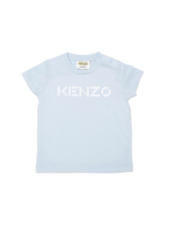 KENZO KIDS blue KENZO BABY BOYS T-SHIRT AE0ABKAB4190CBGS_1
