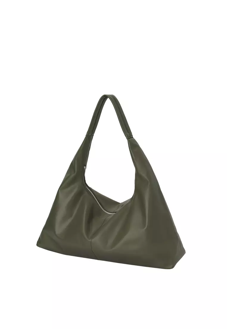 LEXI Shoulder Bag - Dark Forest Green