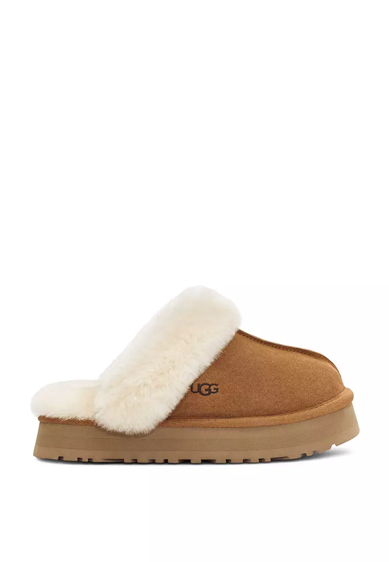 Discount on Ugg  shoes - SKU: Ugg Women's Disquette Platform - Chestnut (1122550-Che)