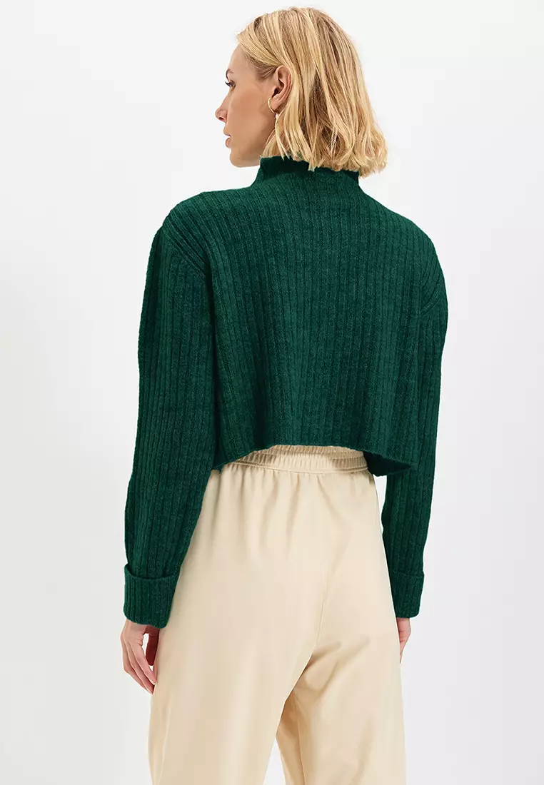 Oversized Collar Cardigan