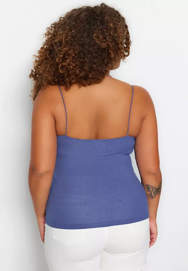 Plus Size Crop Tank Top