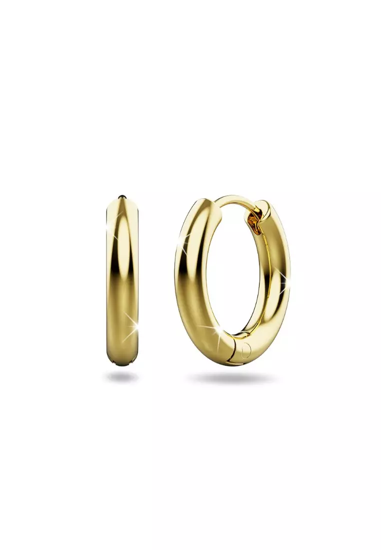 Buy Bullion Gold BULLION GOLD Carissa Hoop Earrings Online ZALORA