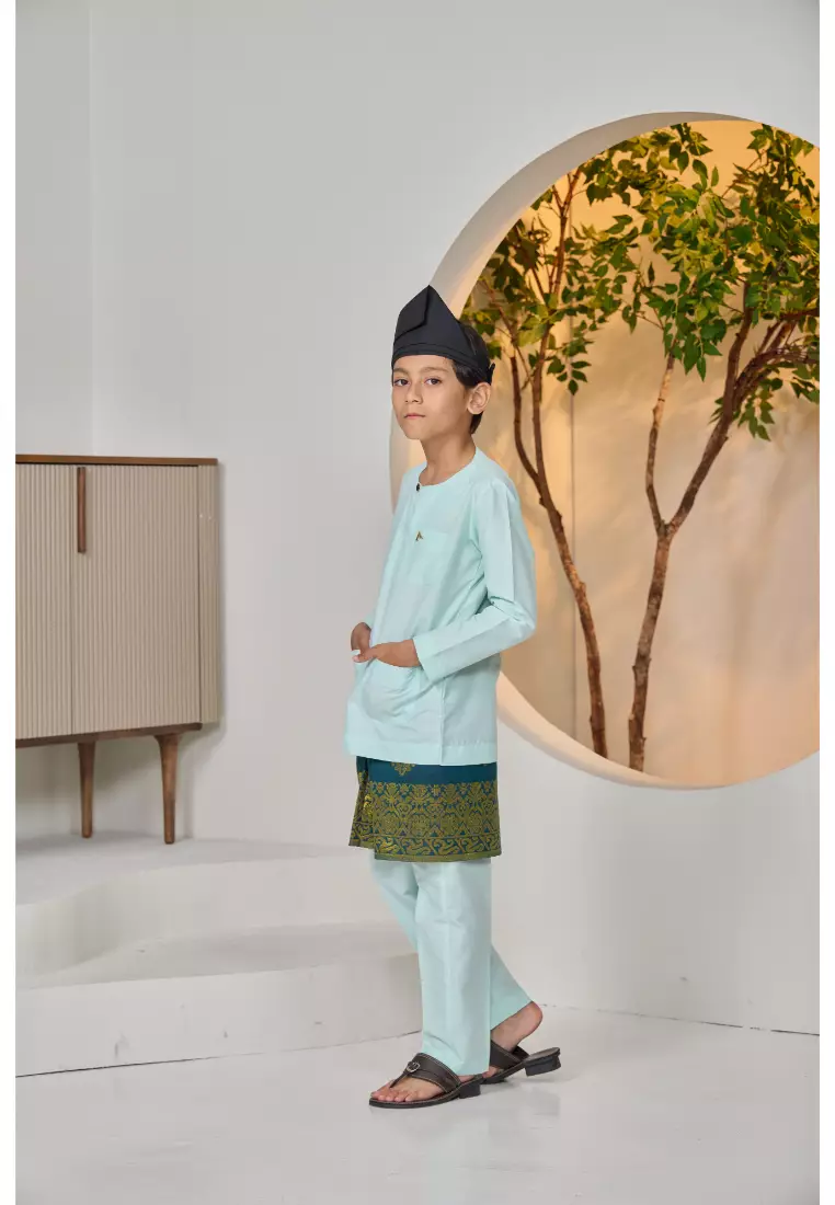 Baju Melayu Moden Teluk Belanga For Kids