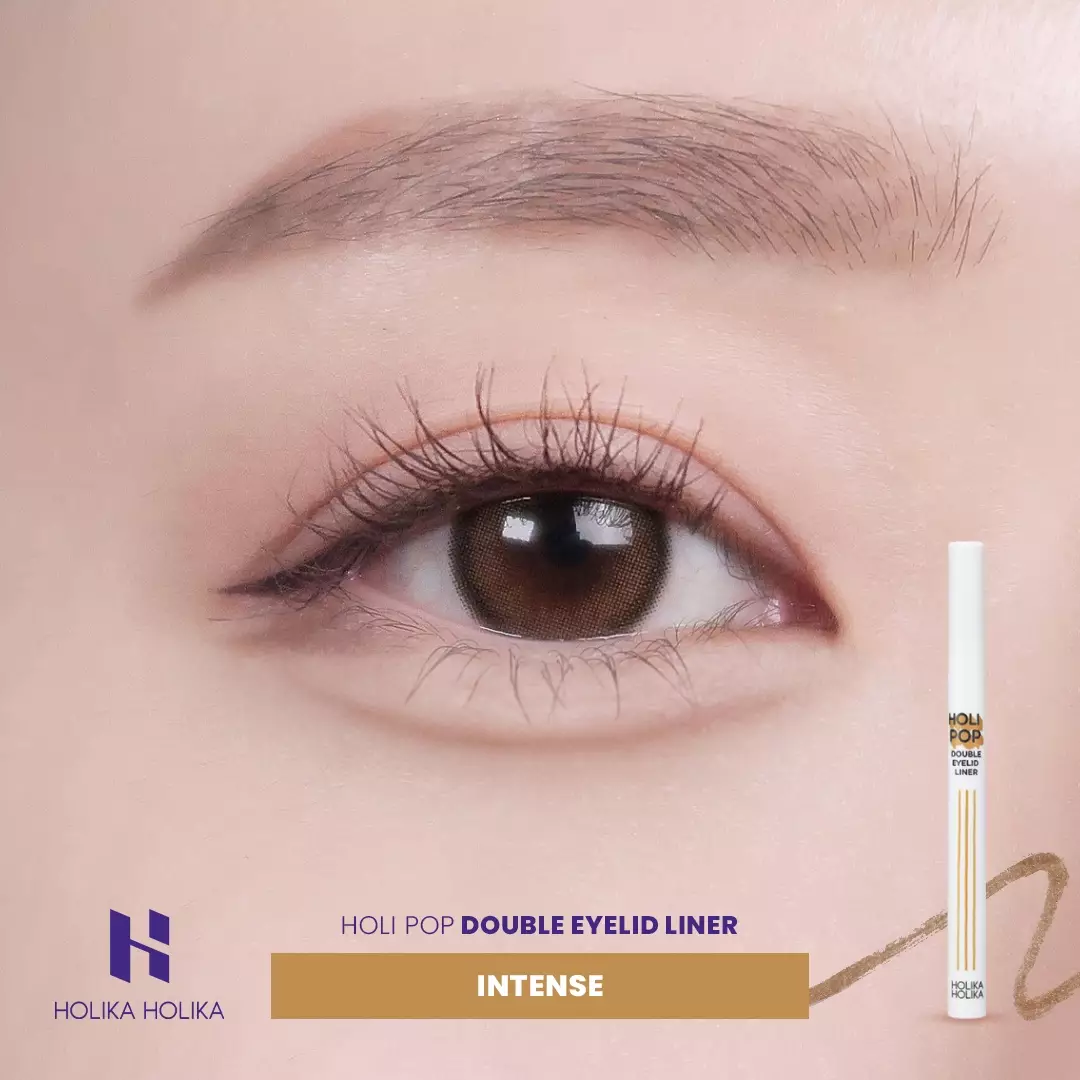 Holika Holika Holi Pop Double Eyelid Liner - Intense